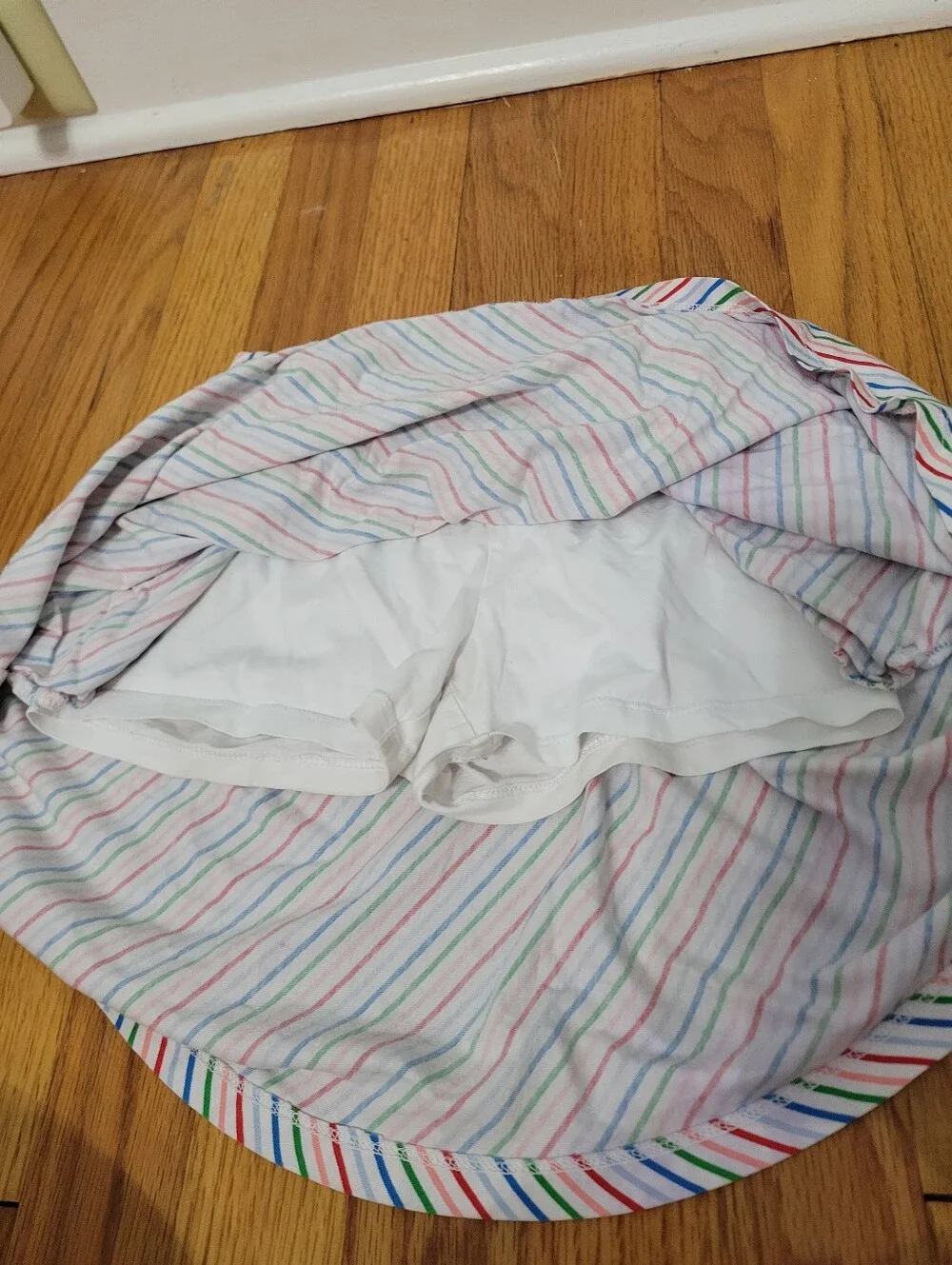 Lot of 5 Girls Summer Clothes~Lands End Old Navy Skorts Skirt Tank Size 7-8